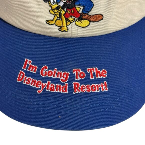 Disney Land Resorts Adult Cap Hat Walt Disney Mickey Goofy Pluto Disney Parks - Picture 3 of 7